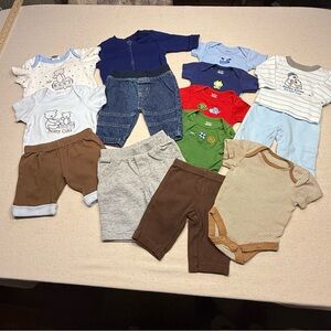 Baby Boy Bundle - 14 pieces - NEWBORN